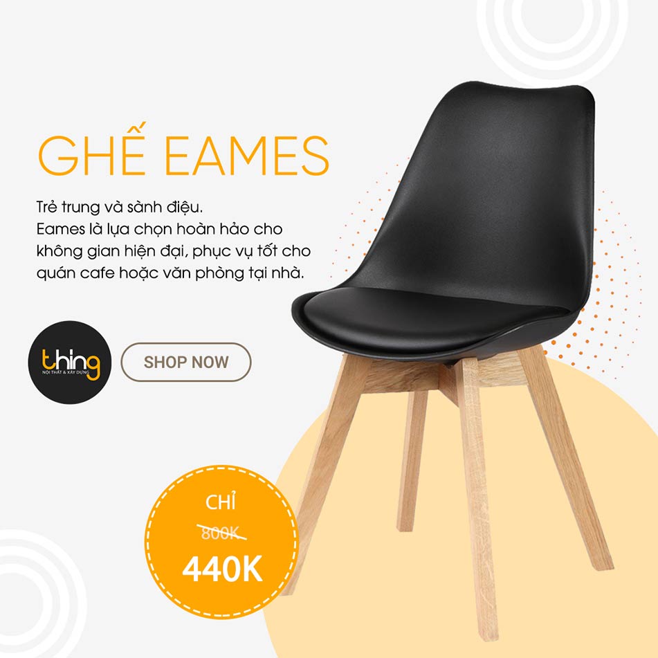 ghế Eames giá rẻ tại Đà Nẵng
