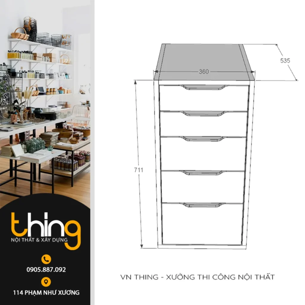 kích thước tủ ikea