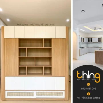 kệ tủ vách ngăn phòng ngủ Thing Store